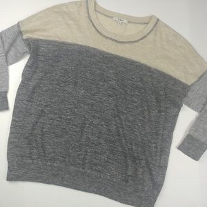 Madewell Lightweight Linen Pullover Longsleeve